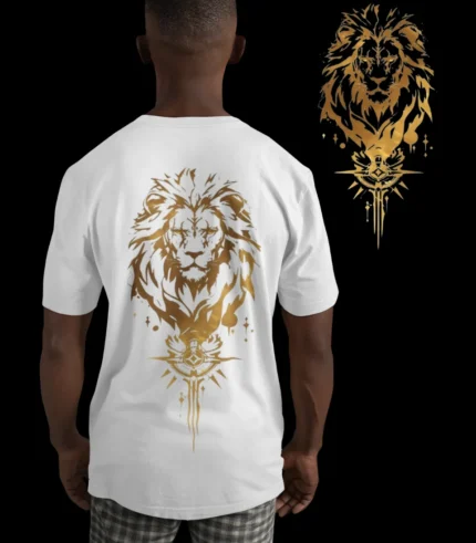 Golden Lion Printed Tshirt