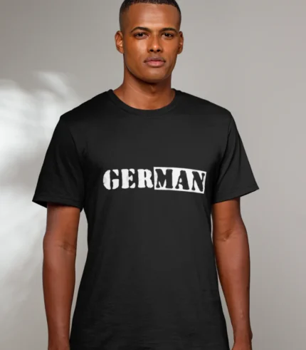 German Print T-Shirt