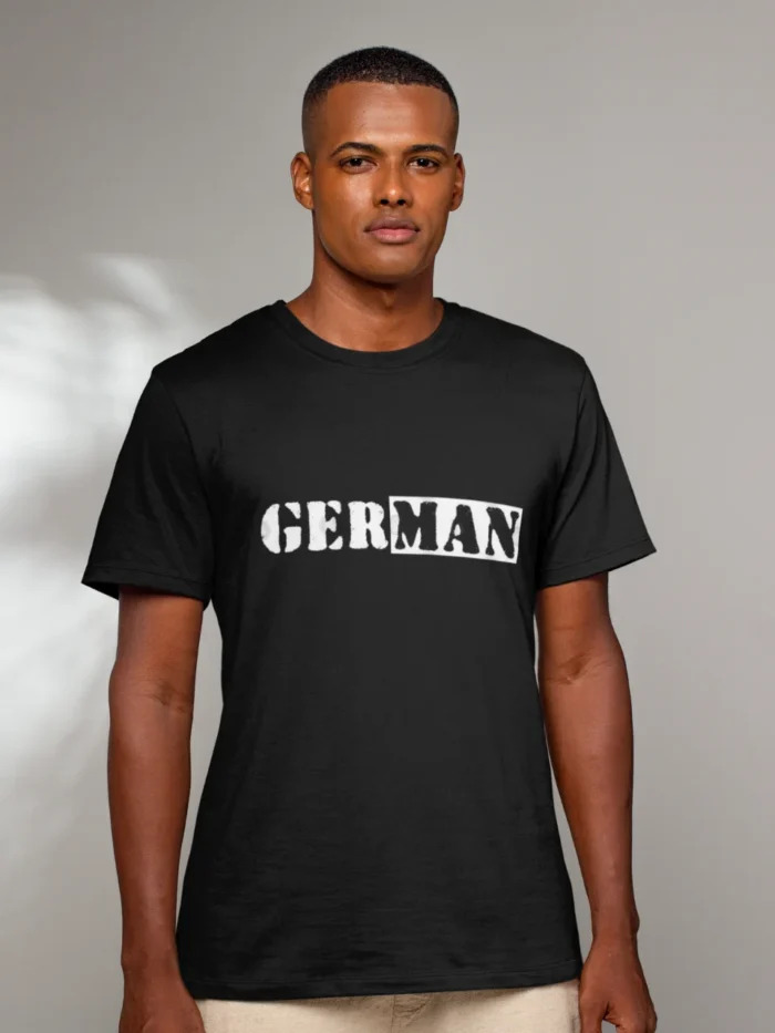 German Print T-Shirt