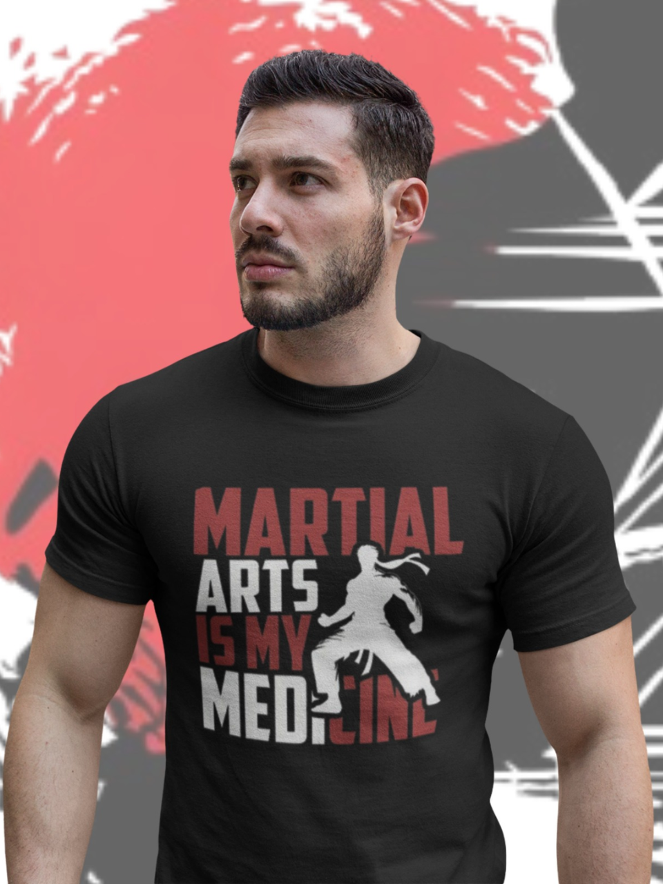 Martial art t shirt