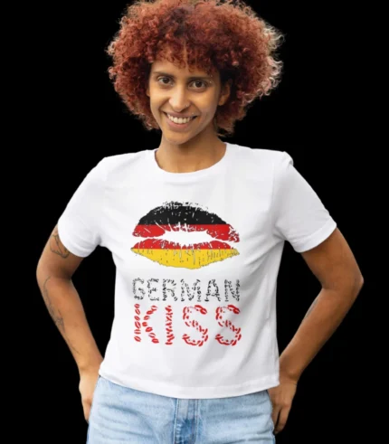 German Kiss Printed T-Shirt