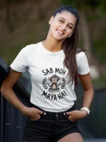 SAB MOHMAYA HAI Printed T-Shirt