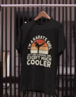 KARATE GIRL PRINTED MMA T-SHIRT