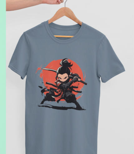 LITTLE NINJA PRINTED MMA T-SHIRT